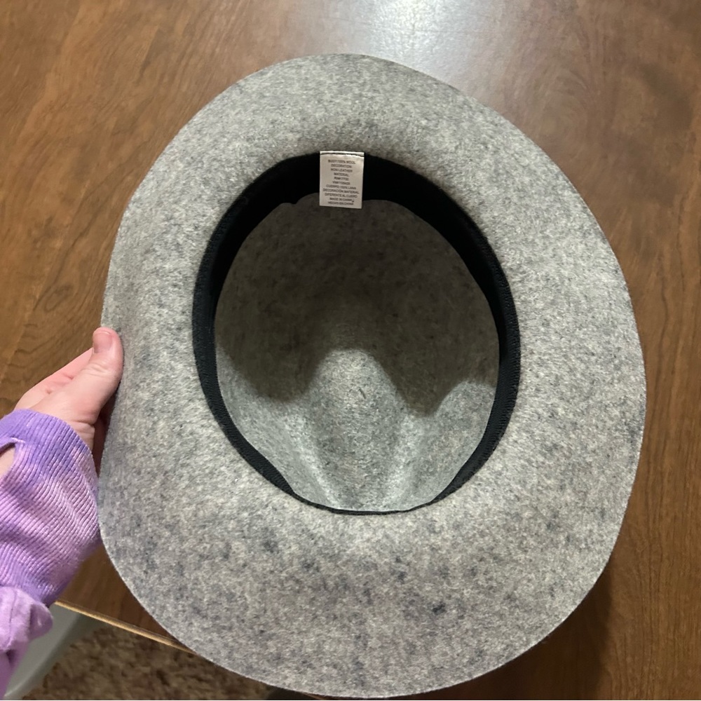 Gray Wool Hat - image 2